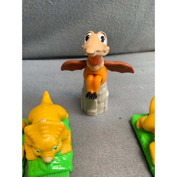 Vintage 1997 Burger King The Land Before Time Dinosaur Toys Set of 5 Collectible - Picture 4 of 13